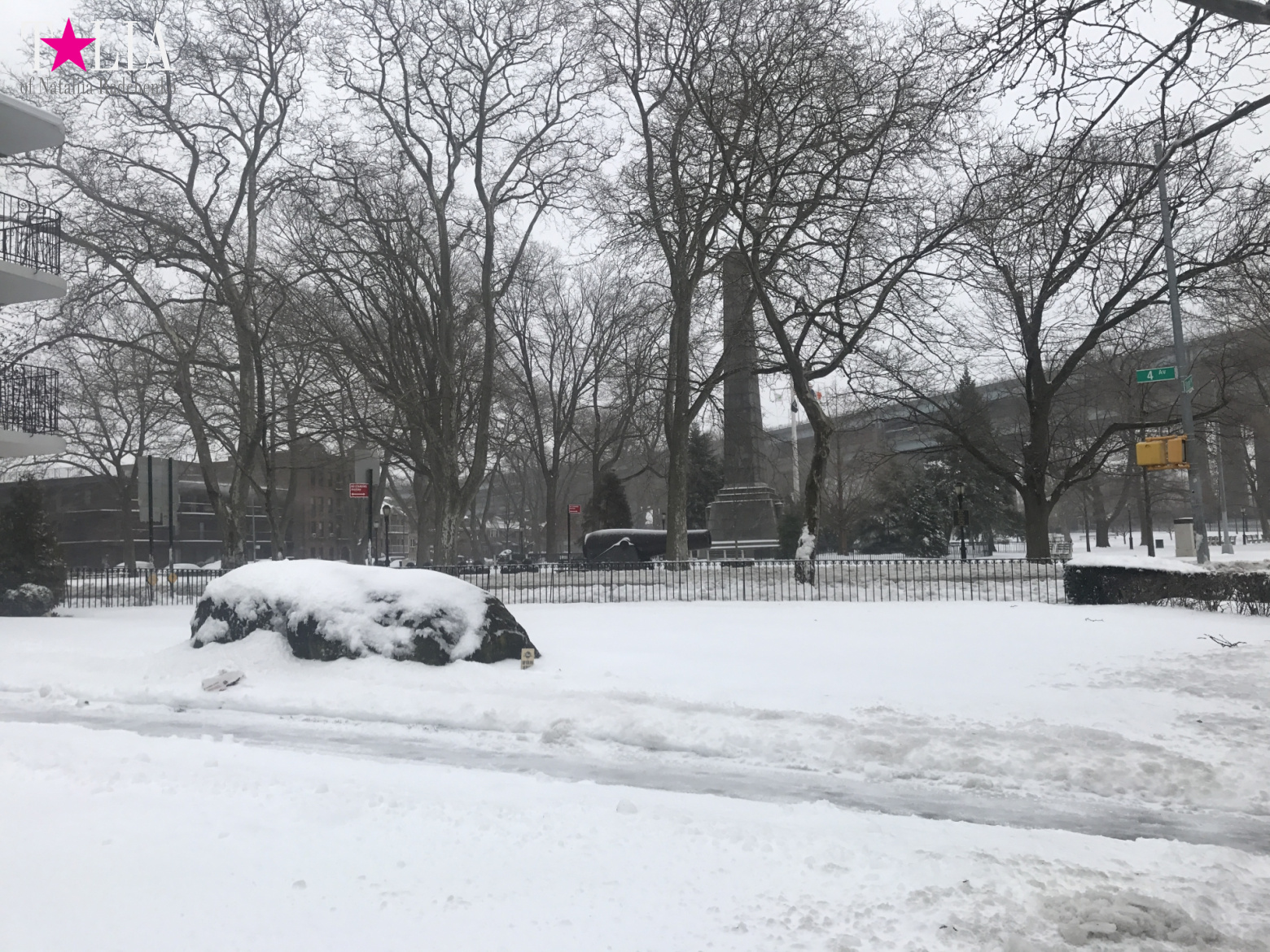 Snow Storm "Stella" on March 14, 2017 in New York